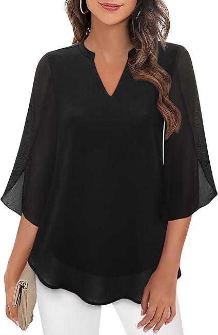 Fiona™ | Chic Layered Blouse