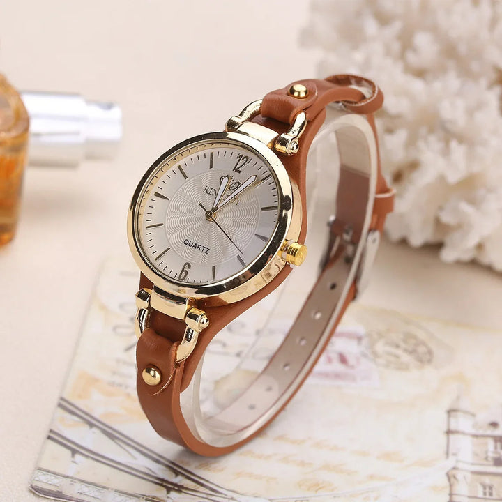 Goldie™ | Gold Sparkle Watch