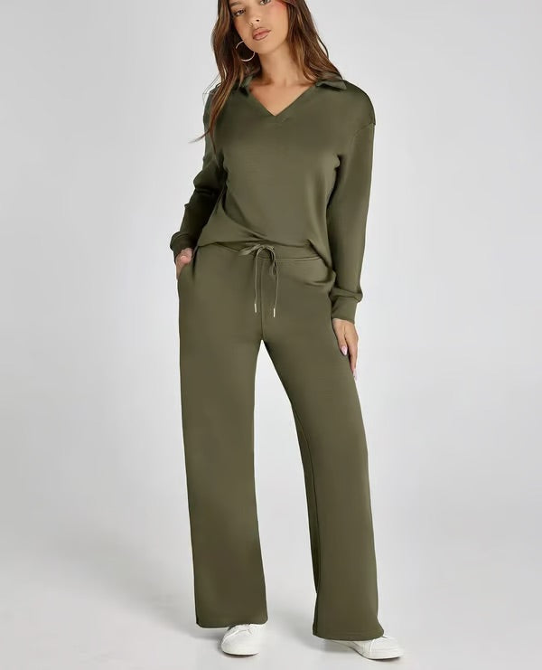 Flor™ | 2 Piece Casual Long Sleeve Set