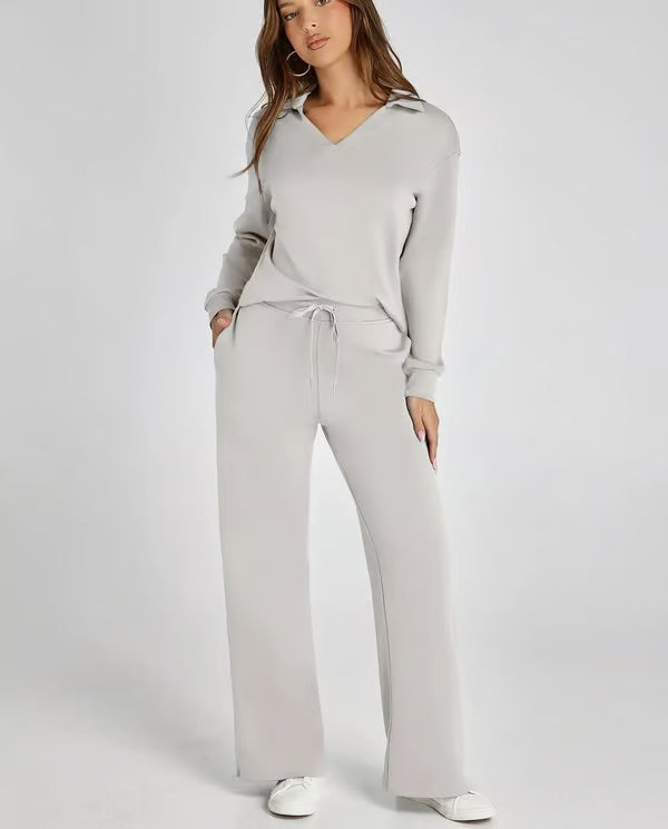 Flor™ | 2 Piece Casual Long Sleeve Set