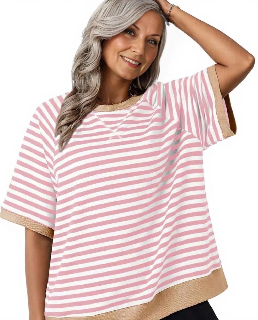 Puck™ | Cotton Blend Striped T-Shirt