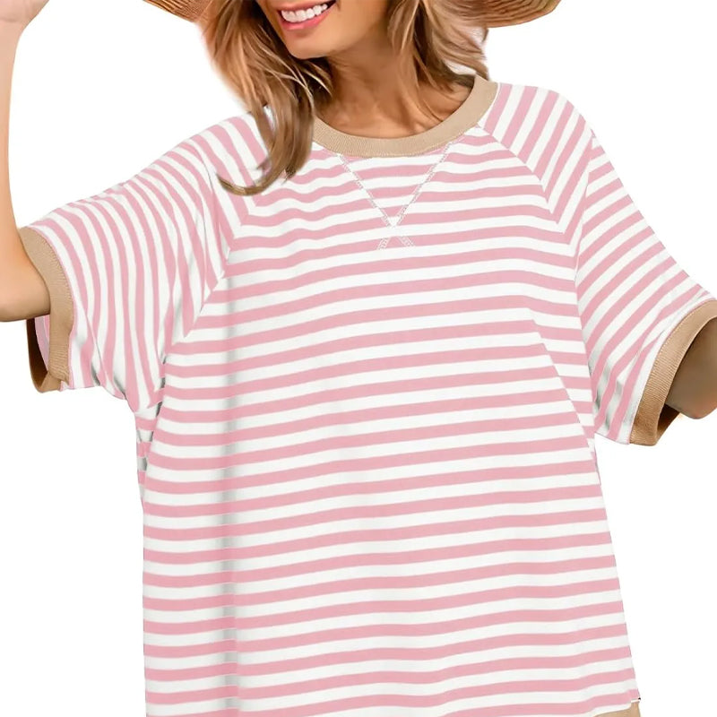 Puck™ | Cotton Blend Striped T-Shirt